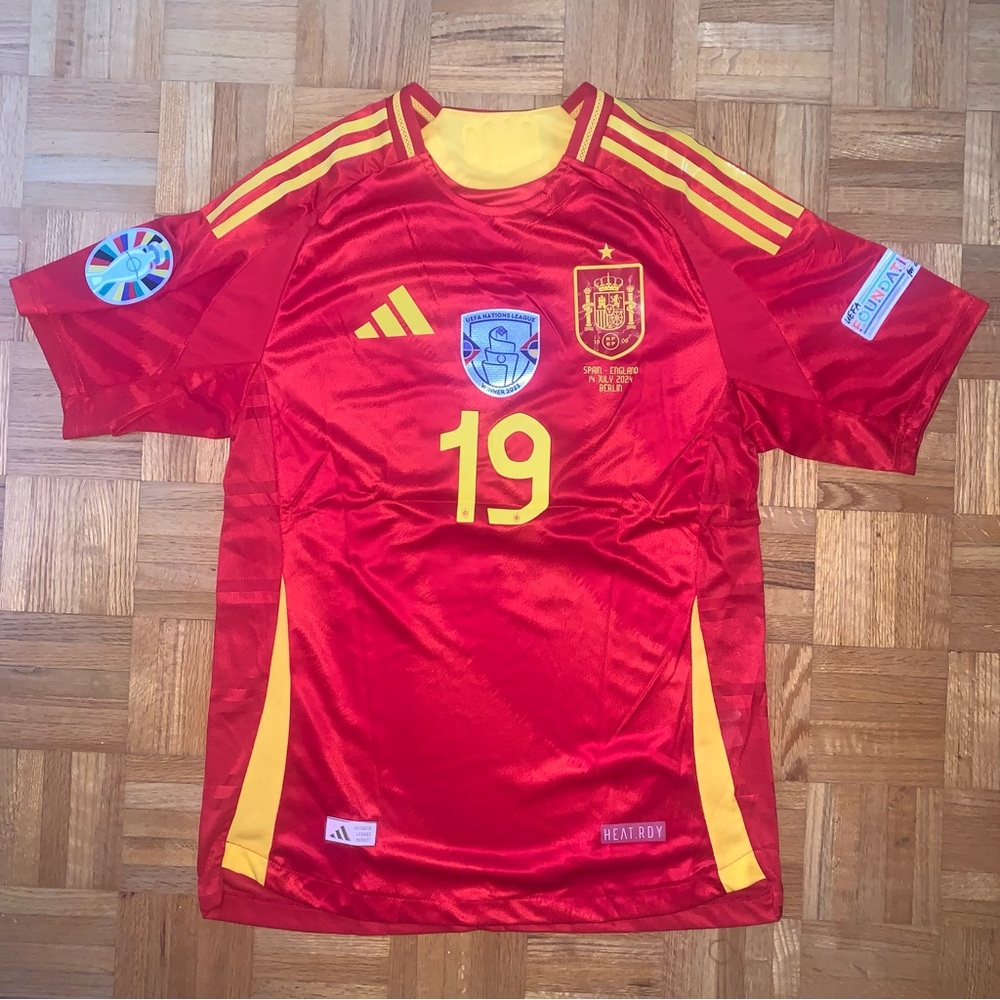 Spain Lamine Yamal Soccer Jersey